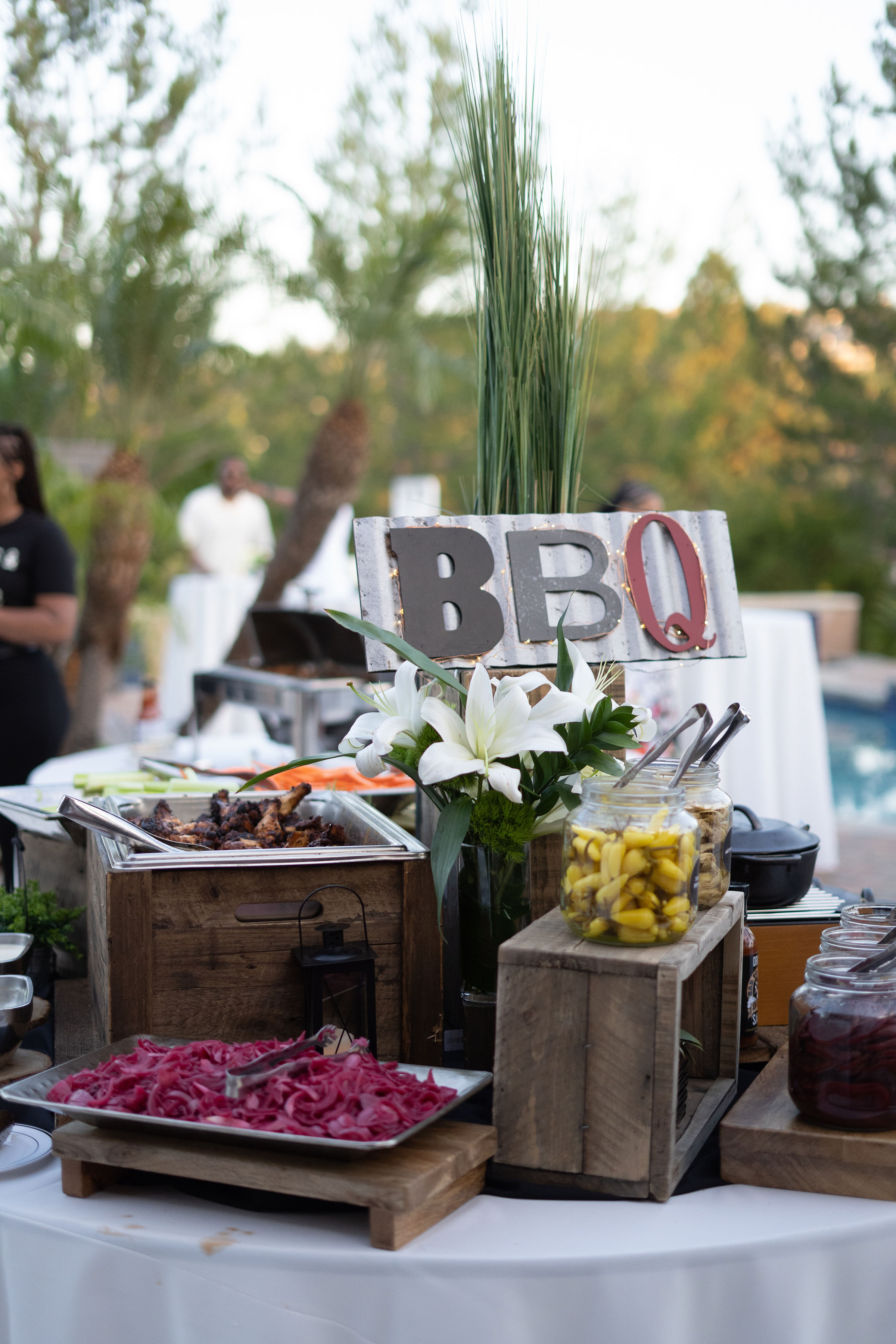 BBQ Catering Setup